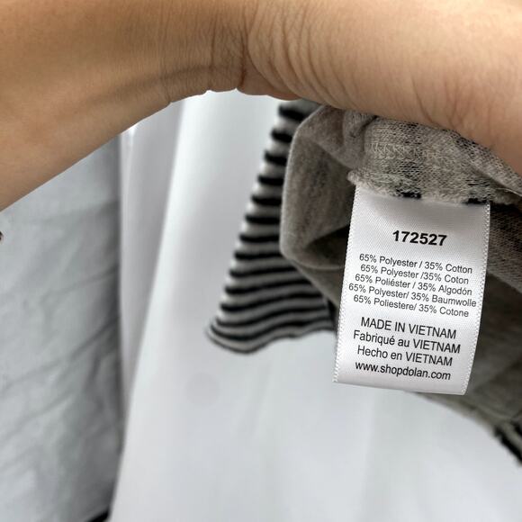 Anthropologie gray striped jacket - Picture 7 of 8